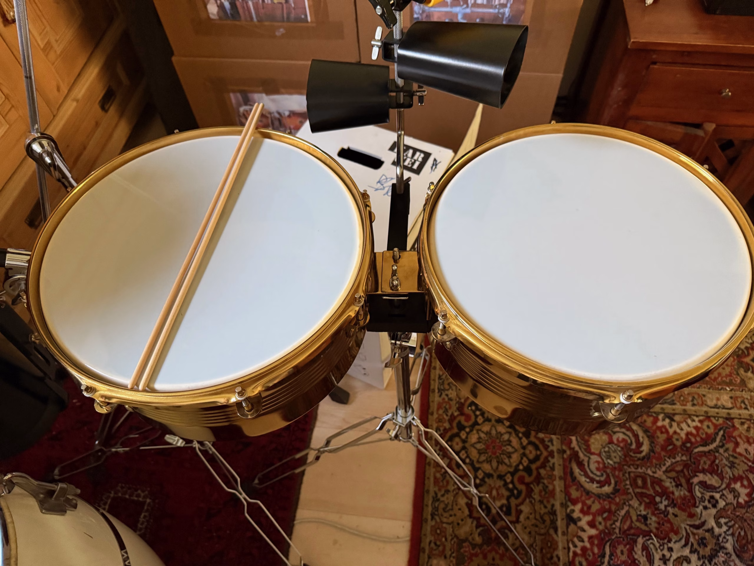 LP Timbales Tito Puente Brons Percussie-shop 2e kans percussie Ospel Limburg